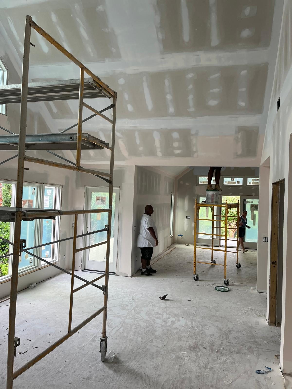 Drywall repair service