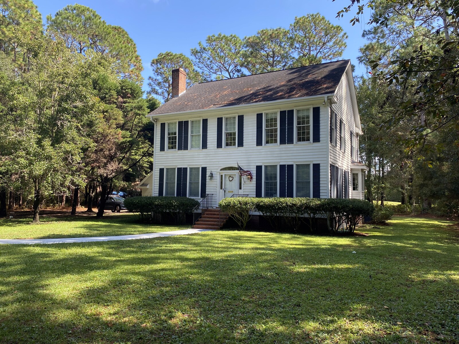 Colonial home exterior